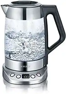 Amazon Severin wk 3479 deluxe glazen thee- waterkoker,... aanbieding