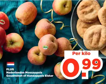 PLUS Plus nederlandse moesappels goudreinet of handappels elstar los aanbieding