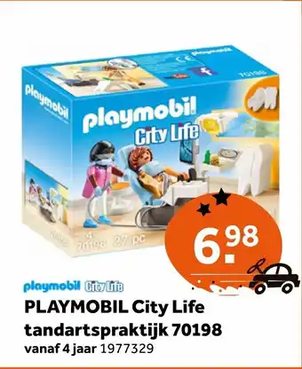 Intertoys Playmobil city life tandartspraktijk 70198 aanbieding