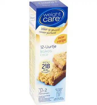 Drogisterij.net Weight care maaltijdreep kokos (116g) aanbieding