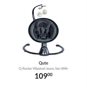 Babypark Qute Q-Rocker Wipstoel Jeans aanbieding