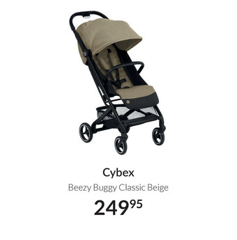 Babypark Cybex Beezy Buggy Classic Beige aanbieding