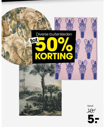 Kwantum Diverse buitenkleden aanbieding