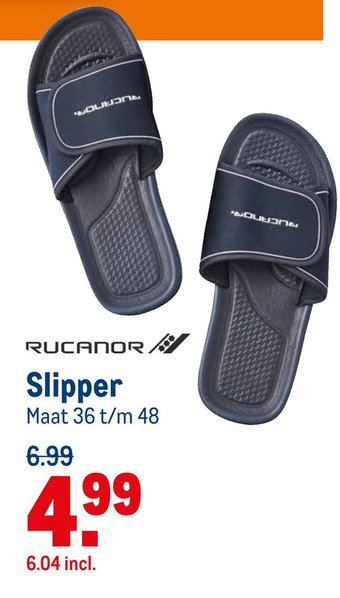 Makro Rucanor Slipper aanbieding