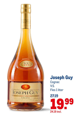 Makro Joseph Guy Cognac aanbieding