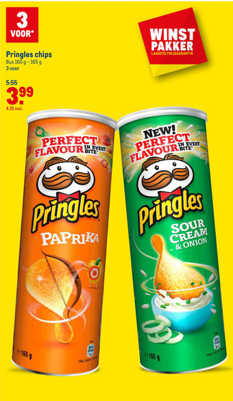 Makro Pringles chips aanbieding