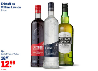 Makro Eristoff en William Lawson aanbieding