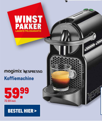 Makro Koffiemachine aanbieding