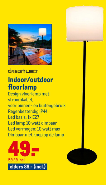 Makro Indoor/outdoor floorlamp aanbieding