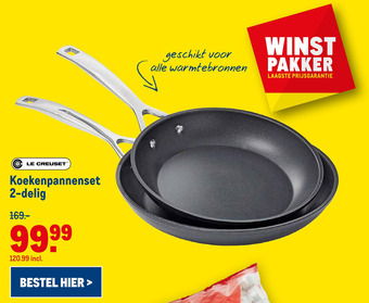 Makro Koekenpannenset 2-delig aanbieding