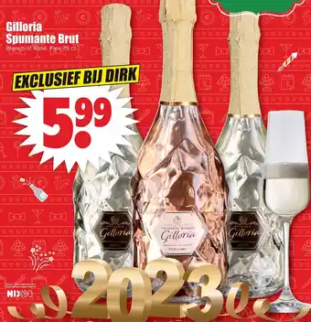 Dirk Gilloria spumante brut aanbieding