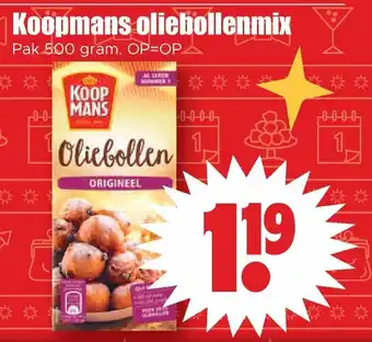 Dirk Koopmans oliebollenmix 500g aanbieding