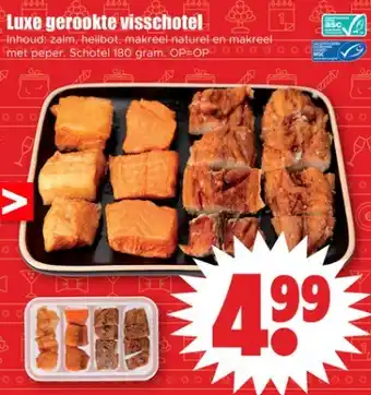 Dirk Luxe gerookte visschotel aanbieding