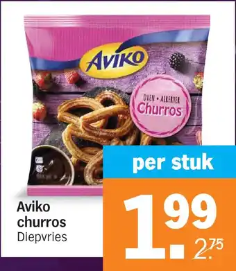 Albert Heijn Aviko churros diepvries aanbieding
