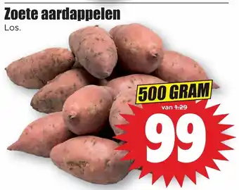 Dirk Zoete aardappelen 500g aanbieding