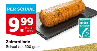 Hoogvliet Zalmrollade aanbieding