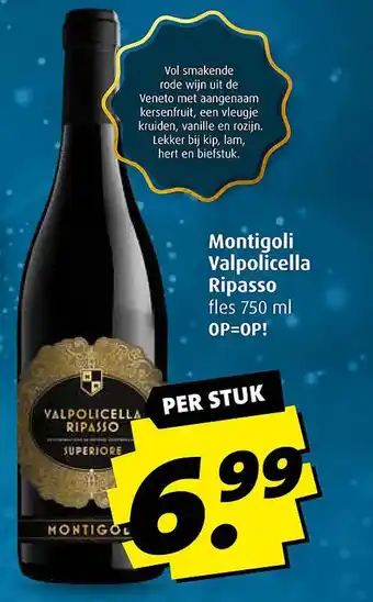 Boni Montigoli valpolicella ripasso aanbieding