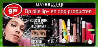 Trekpleister Op alle lip- en oog producten aanbieding