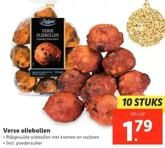 Lidl Verse oliebollen aanbieding