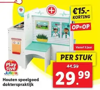 Lidl Houten speelgoed aanbieding