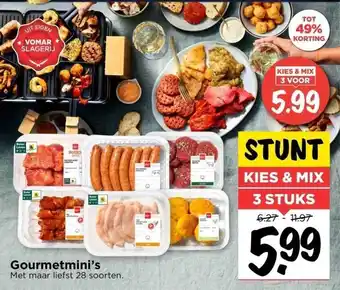 Vomar Voordeelmarkt Gourmetmini's aanbieding