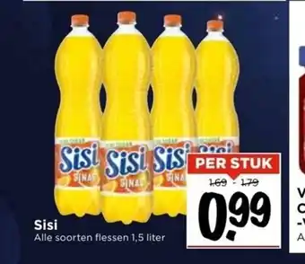 Vomar Voordeelmarkt Sisi 1,5 liter aanbieding