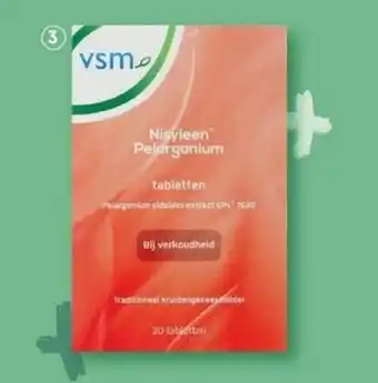 Etos VSM Nisyleen Pelargonium 20 tabletten aanbieding