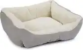 Bol.com Beeztees mogina - kattenmand - pluche - grijs -... aanbieding