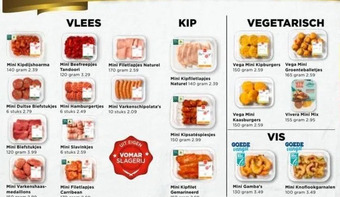 Vomar Voordeelmarkt Gourmetmini's aanbieding