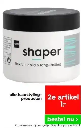 HEMA Alle haarstyling- producten aanbieding