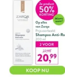 Holland & Barrett Op alles van zarqa aanbieding
