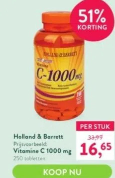 Holland & Barrett Holland & barrett aanbieding