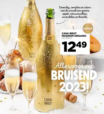 Jumbo Cava brut magnum organic 1500 ml aanbieding