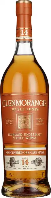 Drankdozijn Glenmorangie 14 years the elementa 1ltr aanbieding