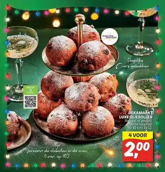 Dekamarkt Dekamarkt luxe oliebollen aanbieding