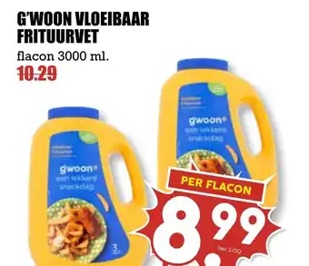 MCD Supermarkt G'woon vloeibaar frituurvet aanbieding