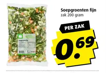 Boni Soepgroenten fijn 200 gram aanbieding