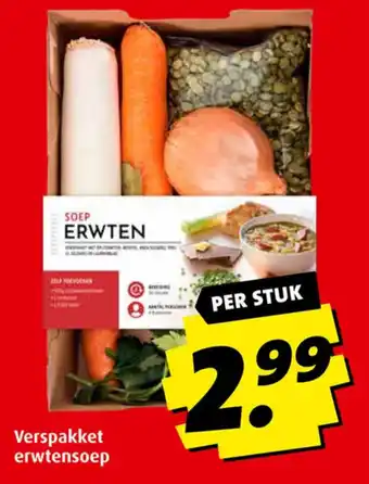 Boni Verspakket erwtensoep aanbieding