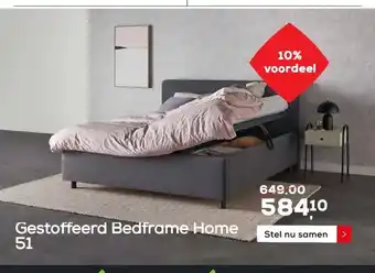 Swiss Sense Gestoffeerd bedframe home 51 aanbieding