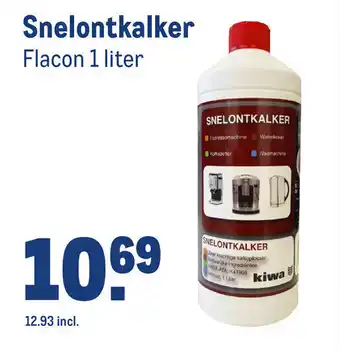 Makro Snelontkalker 1 liter aanbieding