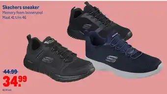 Makro Skechers sneaker Maat 41 t/m 46 aanbieding