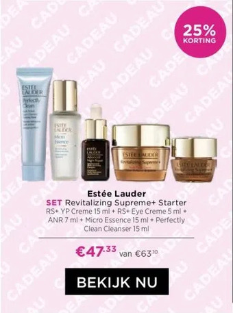 ICI Paris XL Estée lauder aanbieding