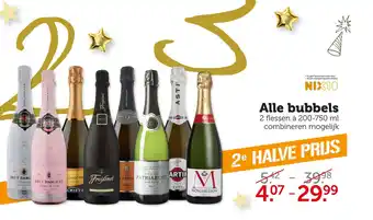 Coop Alle bubbels aanbieding