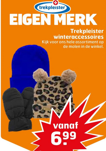 Trekpleister Trekpleister winteraccessoires aanbieding