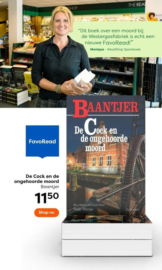 De cock en de ongehoorde moord baantjer aanbieding bij The Read Shop