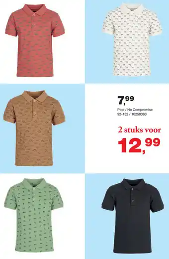 Bristol No Compromise Polo 92-152 aanbieding