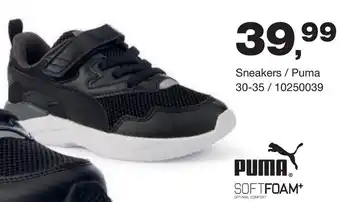 Bristol Puma Sneaker mt. 30-35 aanbieding