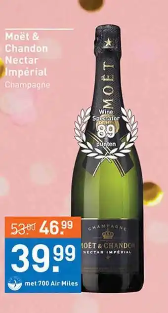 Gall & Gall Moët & chandon nectar impérial champagne aanbieding