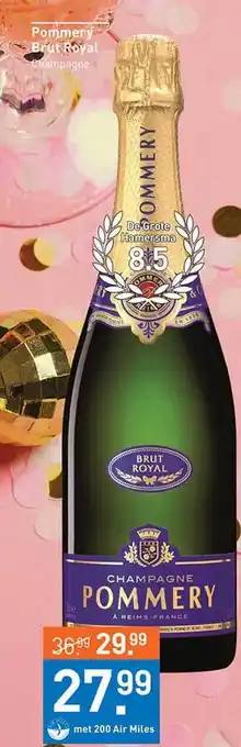 Gall & Gall Pommery brut royal champagne aanbieding