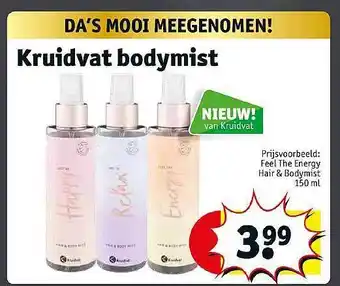 Kruidvat Kruidvat bodymist aanbieding